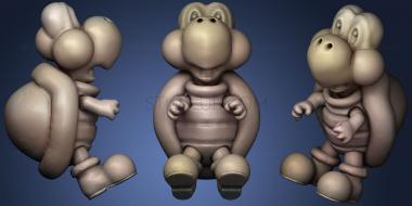 3D модель Koopa Troopa (STL)